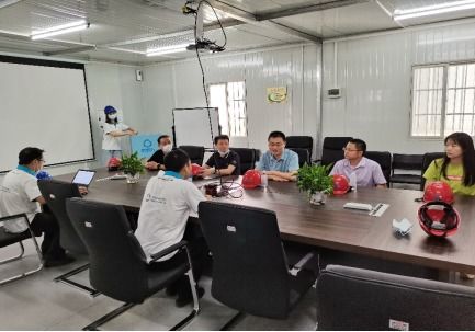 新能源材料與器件教研室赴建設集團實地走訪，推進實習與勞動實踐基地建設